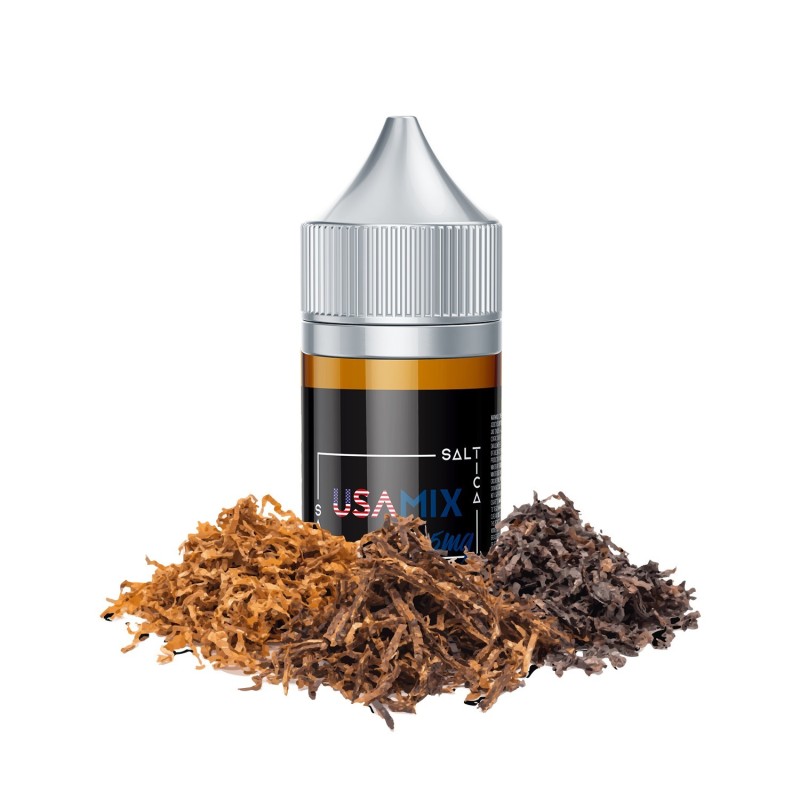 Saltica Usa Mix (Amerikan Tütünleri Karışımı) Salt Likit Saltica Usa Mix (Amerikan Tütünleri Karışımı) Salt Likit