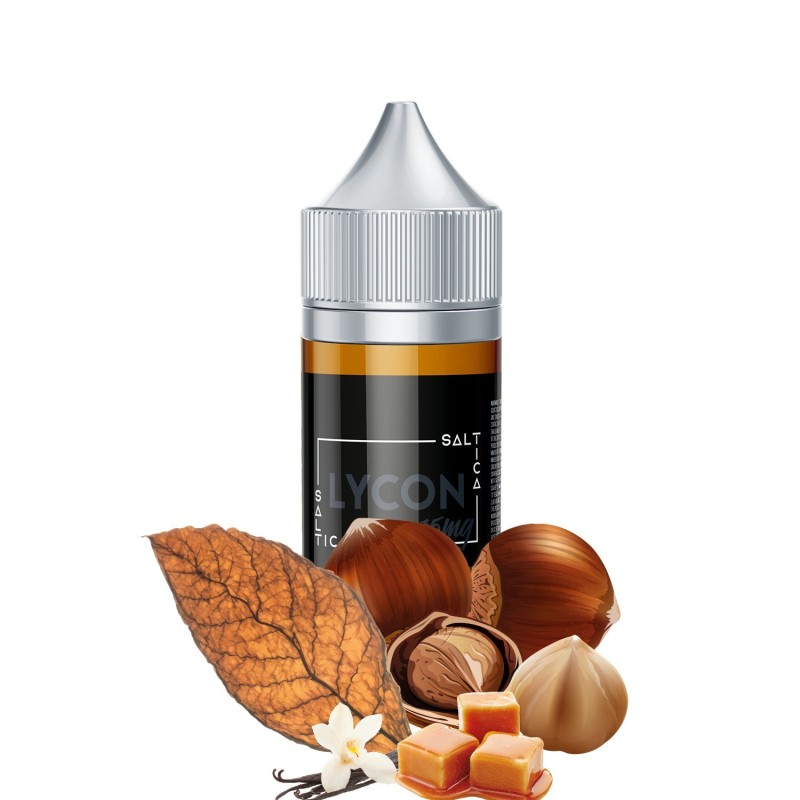 Saltica Lycon (Tütün, Karamel, Fındık ve Vanilya) Salt Likit Saltica Lycon (Tütün, Karamel, Fındık ve Vanilya) Salt Likit